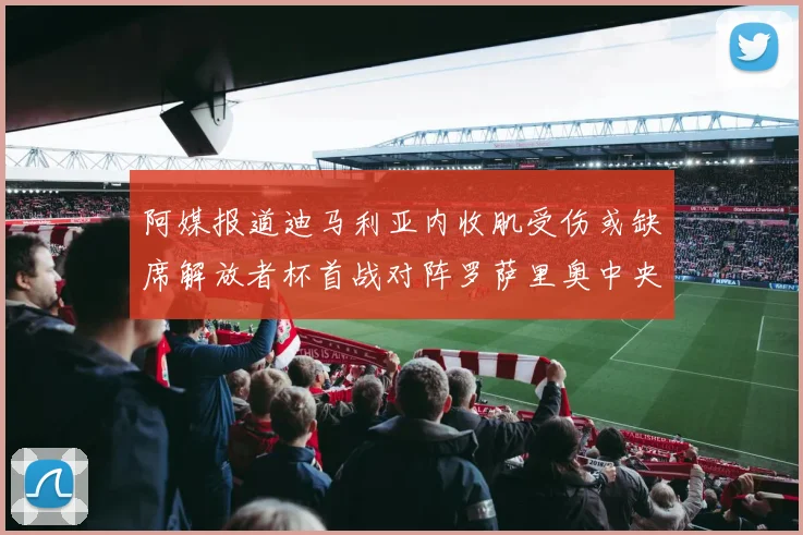 阿媒报道迪马利亚内收肌受伤或缺席解放者杯首战对阵罗萨里奥中央