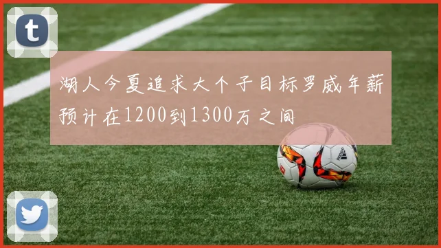湖人今夏追求大个子目标罗威年薪预计在1200到1300万之间